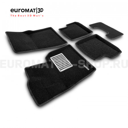Текстильные 3D коврики Euromat3D Lux в салон для Mercedes G-Class (W463) (1990-2017) № EM3D-003512 Текстильные 3D коврики Euromat3D Lux в салон для Mercedes G-Class (W463) (1990-2017) № EM3D-003512