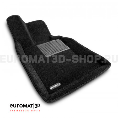 Текстильные 3D коврики Euromat3D Business в салон для Bmw 5 (E60) (2003-2010) № EMC3D-001204