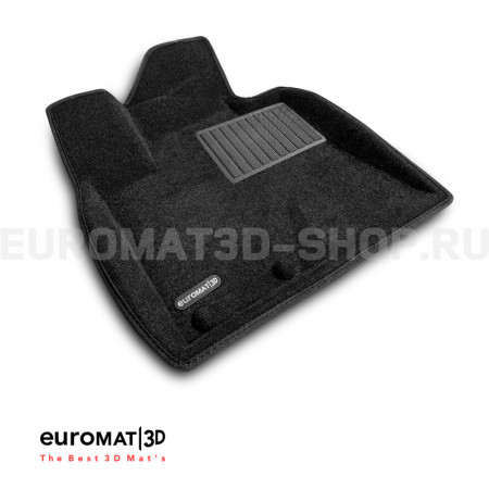 Текстильные 3D коврики Euromat3D Business в салон для Kia Sorento (2009-2012) № EMC3D-002930 Текстильные 3D коврики Euromat3D Business в салон для Kia Sorento (2009-2012) № EMC3D-002930
