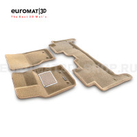 Текстильные 3D коврики Euromat3D Lux в салон для Land Rover Range Rover Sport L494 (2014-2021) № EM3D-003109T Бежевые Текстильные 3D коврики Euromat3D Lux в салон для Land Rover Range Rover Sport L494 (2014-2021) № EM3D-003109T Бежевые