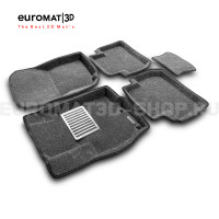 Текстильные 3D коврики Euromat3D Lux в салон для Mitsubishi Outlander XL (2006-2012) № EM3D-003609G Серые Текстильные 3D коврики Euromat3D Lux в салон для Mitsubishi Outlander XL (2006-2012) № EM3D-003609G Серые