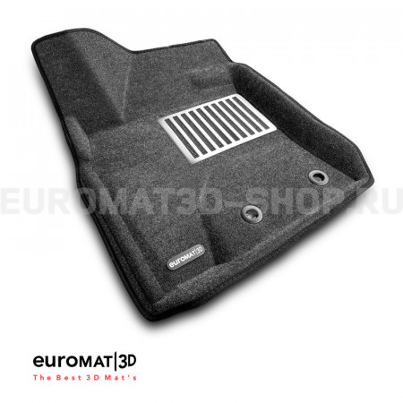 Текстильные 3D коврики Euromat3D Lux в салон для Toyota Land Cruiser 200 (2012-2021) № EM3D-005103G Серые Текстильные 3D коврики Euromat3D Lux в салон для Toyota Land Cruiser 200 (2012-2021) № EM3D-005103G Серые