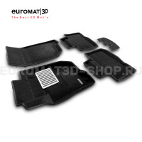 Текстильные 3D коврики Euromat3D Lux в салон для Mitsubishi Pajero Sport (2016-2019) № EM3D-003614 Текстильные 3D коврики Euromat3D Lux в салон для Mitsubishi Pajero Sport (2016-2019) № EM3D-003614