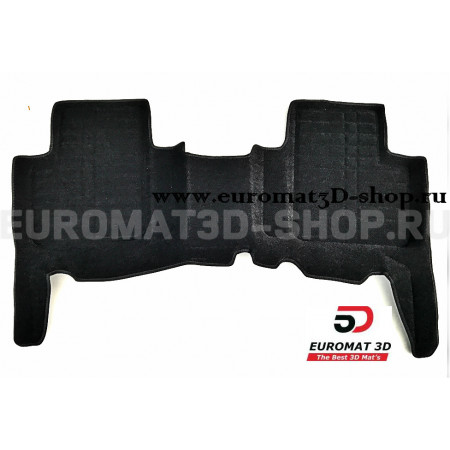 Текстильные 5D коврики с высоким бортом Euromat3D в салон для Mercedes ML-Class (W164) (2005-2011) № EM5D-003501 Текстильные 5D коврики с высоким бортом Euromat3D в салон для Mercedes ML-Class (W164) (2005-2011) № EM5D-003501