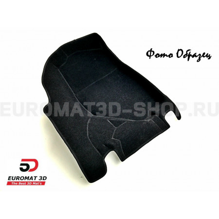 Текстильные 5D коврики с высоким бортом Euromat3D в салон для Porsche Macan (2014-) № EM5D-004103
