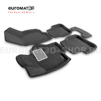 Текстильные 3D коврики Euromat3D Lux в салон для Volkswagen Passat B6 (2005-2011) № EM3D-005412G Серые Текстильные 3D коврики Euromat3D Lux в салон для Volkswagen Passat B6 (2005-2011) № EM3D-005412G Серые