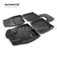 3D коврики Euromat3D EVA в салон для Ford Explorer (2015-) № EM3DEVA-002217