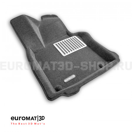 Текстильные 3D коврики Euromat3D Lux в салон для Volkswagen Scirocco (2009-) № EM3D-004502G Серые Текстильные 3D коврики Euromat3D Lux в салон для Volkswagen Scirocco (2009-) № EM3D-004502G Серые
