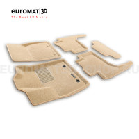 Текстильные 3D коврики Euromat3D Business в салон для Lexus LX600 (2021-) № EMC3D-005109T Бежевые Текстильные 3D коврики Euromat3D Business в салон для Lexus LX600 (2021-) № EMC3D-005109T Бежевые