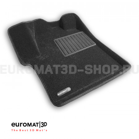 Текстильные 3D коврики Euromat3D Business в салон для Peugeot Traveller (2016-) № EMC3D-003900