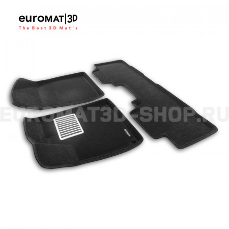 Текстильные 3D коврики Euromat3D Lux в салон для Gac GS8 (2023-) № EM3D-001433 Текстильные 3D коврики Euromat3D Lux в салон для Gac GS8 (2023-) № EM3D-001433