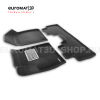 Текстильные 3D коврики Euromat3D Lux в салон для Jetour X70 PLUS (2023-) № EM3D-000022 Текстильные 3D коврики Euromat3D Lux в салон для Jetour X70 PLUS (2023-) № EM3D-000022