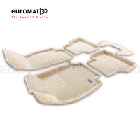 Текстильные 3D коврики Euromat3D Business в салон для Audi A6 (2019-) № EMC3D-001111T Бежевые Текстильные 3D коврики Euromat3D Business в салон для Audi A6 (2019-) № EMC3D-001111T Бежевые