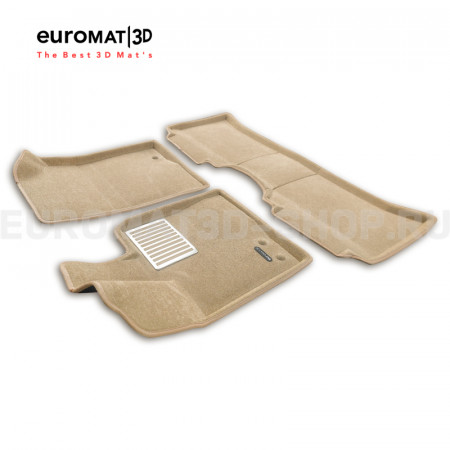 Текстильные 3D коврики Euromat3D Lux в салон для Changan UNI-K (2023-) № EM3D-001332T Бежевые Текстильные 3D коврики Euromat3D Lux в салон для Changan UNI-K (2023-) № EM3D-001332T Бежевые