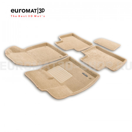 Текстильные 3D коврики Euromat3D Business в салон для Geely Atlas (4WD) (2024-) № EMC3D-001418T Бежевые Текстильные 3D коврики Euromat3D Business в салон для Geely Atlas (4WD) (2024-) № EMC3D-001418T Бежевые